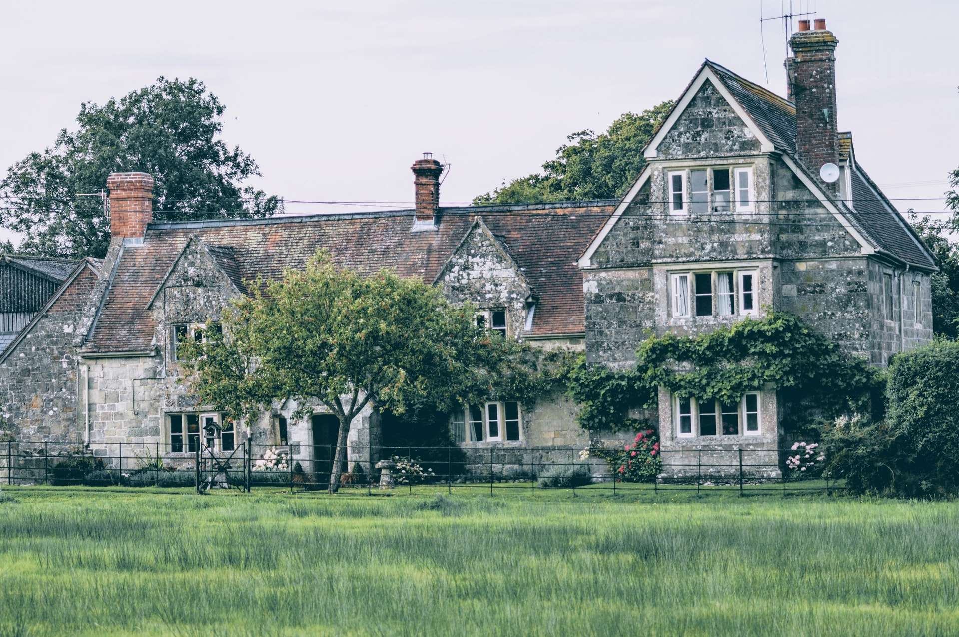 An old house in the country
