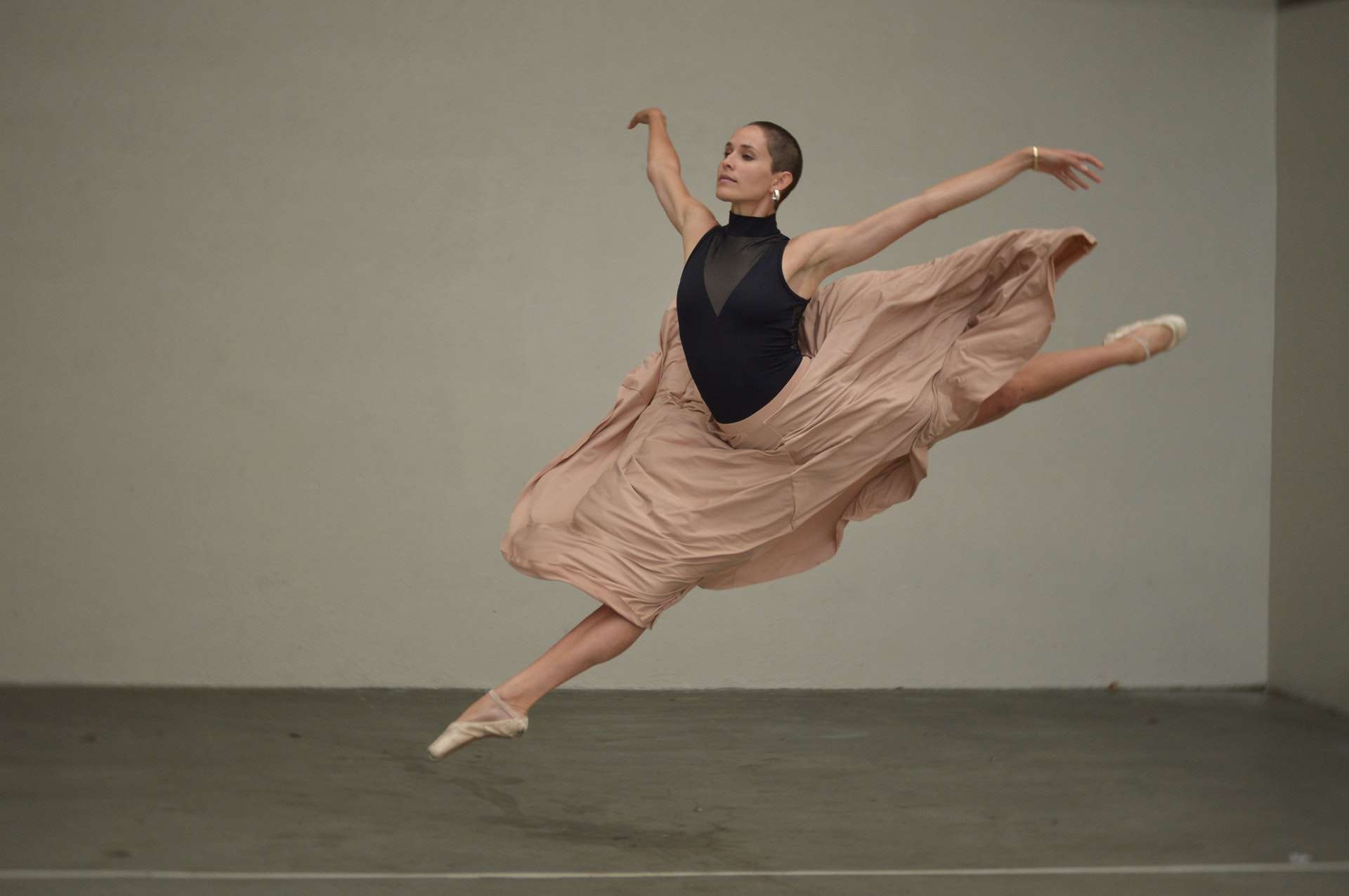 ballerina leaping